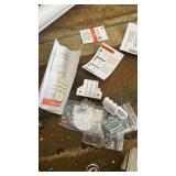 Reinforced 42\" Extra Tall Retractable Baby Gates Tall Dog Gate with Support Rods, 55\" Wide Mesh Gate Retractable Pet Gate Indoor/Outdoor Baby Gates for Dogs - Bottom Anti-Escape, White - Retail: $51