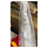 Reinforced 42 Tall x 130 Extra Wide Retractable Baby Gate for Large Openings Extra Tall Dog Gate with Rods to Prevent Crawling Through, Extra Long Mesh Pet Gate for Doorways, White - Retail: $83