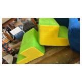 Soft Foam Climbing Blocks and Ball Pit 7PCS Toddler Climbing Toys Indoor Colorful Soft Play Climbing for Toddler for Crawling Sliding Building(Balls not Included) - Retail: $220