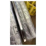 6 Pcs 47.5 Inches Shelf Rails Bracket Track Upright Closet System Hardware Adjustable Wall Standard Shelf Standards for Pantries, Linen Closets, Laundry Rooms, Utility Rooms (Sliver) - Retail: $38