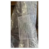 6 Pcs 47.5 Inches Shelf Rails Bracket Track Upright Closet System Hardware Adjustable Wall Standard Shelf Standards for Pantries, Linen Closets, Laundry Rooms, Utility Rooms (Sliver) - Retail: $38