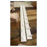 2PCS Coat Rack Wall Mounted, Long 38