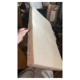 Shoe Bench Entryway, 100% Solid Solid Wood Shoe Rack Bench with Storage and Cushion Padded Seat, 3-Tier Shoe Organizer for Hallway Living Room, Mudrooms, Light Oak - Retail: $70