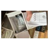 AOSKY Cordless Zebra Blinds for Windows Pull Down Roller Window Shades Dual Layer Light Filtering Privacy for Day and Night, Free-Stop Door Shades for Home Easy to Install (57\" W X 72\" H, Grey) - Re