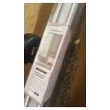 ChrisDowa Cordless Blackout Roller Shades for Windows, Thermal Insulated UV Protection Pull Down Shades, Total Blackout Window Blinds for Home, Office, Bedroom, Door (52 W x 72\" H, White) - Retail: $