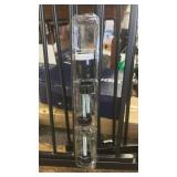 keny Extra Wide Baby Gate - Auto Close Safety Gate, Pressure Mounted, 29\"-47.3\", 30\" Tall, Black - Retail: $65