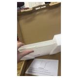 Clear Acrylic Freestanding Dog Gates for The House, Folding 3-Panel Pet Gates for Doorways, Indoor Stairs, and Hallways, Transparent Barrier for Dogs, Puppies, and Cats - Retail: $80