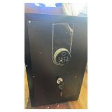 5.1 Cuft Large Biometric Fireproof Safe for Home Use, Quick-Access Fingerprint Safe Box with Fireproof Document Bag, 3 Removable Shelves and Dual Alert, Security Safety Box for Home Office - Retail: $