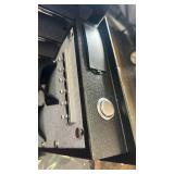 5.1 Cuft Large Biometric Fireproof Safe for Home Use, Quick-Access Fingerprint Safe Box with Fireproof Document Bag, 3 Removable Shelves and Dual Alert, Security Safety Box for Home Office - Retail: $