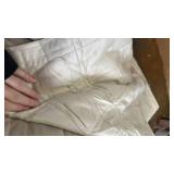 EVERGRACE 3 Pieces Velvet Quilt King Size Bedspread Coverlet Set Beige 108\"x96\" - Retail: $80
