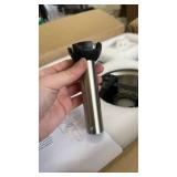 Asyko Crystal Ceiling Fan Fandelier with Lights and Remote Control, 52\" Modern Chandelier Ceiling Fans with Reversible Blades, Silent Motor, Fandelier Ceiling Fan with Light Chrome, Remote is missing