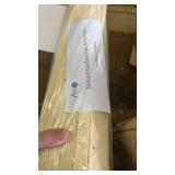 Art3d Natural Bamboo Wall Panel for Interior Wall Decor, Renewable Pole Wrap Wainscoting Paneling for Wall Ceiling Furniture Cabinet Office, 48 x 96 Inch - Raw - Retail: $70