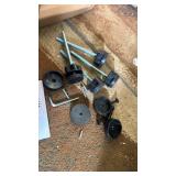 Extra-Wide Metal Baby Safety Gate with Hardware 29-49W x 30H - Retail: $60