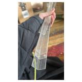 Prime-Line MP9129 Corner Shield Perforated, 3/4 In. x 48 in, Vinyl Construction, Clear, Fasteners Included (4 Pack) - Retail: $20