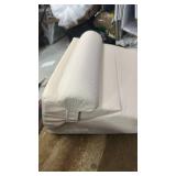 Bedluxe 3Pcs Orthopedic Bed Wedge Pillow Set, Foam Wedge Pillow Post Surgery for Back, Leg and Knee Support, Adjustable 9&12 Inch Folding Triangle Pillow for Sleeping, Acid Reflux, Snoring, Brown - Re