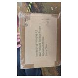 only fire Horizontal Two Stage Propane Regulator with 5 Ft 1/4\" Male NPT Propane Hose for Cooker, RV, Camper, Gas Grills and Stoves, Propane Fireplaces and Heaters - Retail: $28