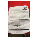 40\" Mechanics Creeper Z fold with Side Tool Tray, 3 in 1 Low Profile,7pc-2.5\" (360°) Swivel castors, Heavy Duty 450lb Laying Capacity 300lbs Seated, Home and Garage, - Retail: $67