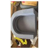 QUCHI Toddler Travel Bed - Portable & Foldable 2-in-1 Travel Cot, Soft Foam with Washable Cover, Convertible Sofa for Toddlers & Kids, Indoor & Outdoor Use - Retail: $65