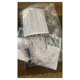 Full Size Bed Frame Metal Platform Steel Slat Support - Retail: $119