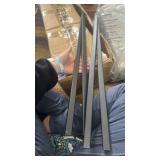 Full Size Bed Frame Metal Platform Steel Slat Support - Retail: $119