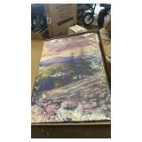 Oil Painting Woods, Wall Art Set Of Three, Canvas Wall Art Print - Retail: $64