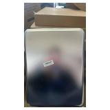 Kirecoo Stainless Steel Cat Litter Box - Metal High Sided Cat Pan, Large Stainless Steel Box, Indoor Litter Tray, Non Stick, No Smell, Easy to Clean, Pet Toilet Supplies for Kitten, Kitty, Rabbit - Re