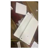 JayRex Bathroom Organizer Countertop Corner Shelf, 3 Tier Moveable Organizer for Make Up, Dresser Table, Desktop (White) MISSING SCREWS - Retail: $29