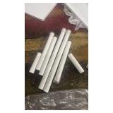 JayRex Bathroom Organizer Countertop Corner Shelf, 3 Tier Moveable Organizer for Make Up, Dresser Table, Desktop (White) MISSING SCREWS - Retail: $29