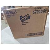 Scott ComfortPlus Toilet Paper, 48 Double Rolls, 231 Sheets per Roll, 1-PlyToilet Tissue Septic-Safe