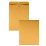 Quality Park® Clasp Envelopes  12  x 15 1/2   Brown  Box Of 100