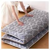 Premium Foam Japanese Floor Mattress Futon Mattress,100% High Density Comfortable Foam, Thicken Tatami Mat Sleeping Pad, Ideal for Comfort and Support, Queen (80\" X 60\")