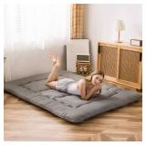 Japanese Floor Mattress Futon Mattress, Thicken Tatami Mat Sleeping