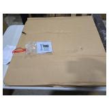 6-Piece Outdoor Dining Set Folding Chairs Glass Tabletop with Coffee Umbrella