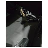 Vongrasig Pull Out Couch, Convertible Sleeper Sofa Bed with Storage, L-Shaped Sofa Bed with Storage Chaise Linen Fabric for Living Room, Apartment, Small Space, Black