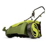 Sun Joe 12 Amp Electric Dethatcher and Scarifier with 8 Gallon Bag