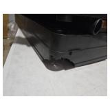 Gracious Living 4 Shelf Fixed Height Ventilated Medium Duty Storage Unit 14 x 32 x 54.5\" Organizer System for Home, Garage, Basement, & Laundry, Black