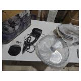 Hurricane 16 Inch Pro High Velocity Oscillating Metal Wall Mount Fan  Black