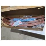 Vivere Double Cotton Hammock with Solid Pine Arc Stand - Blue Lagoon (8ft) (FSC Certified)