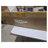 QINGSHA Clamp on Pallet Forks Heavy Duty Tractor Forks with Adjustable Stabilizer Bar Tractor Bucket Forks for Tractor Attachments, Skid Steer, Loader Bucket (43 inches without pole)