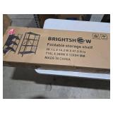 Kitchen Garage Metal Shelves, Storage Shelves Organizer, Foldable Metal Shelving, Closet Shelving