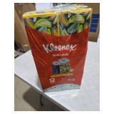 Kleenex Anti-Viral 3-Ply Facial Tissues  Cube Boxes (55 tissues/box  12 boxes)