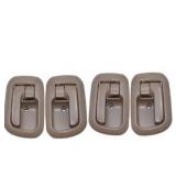 Beige/Brown Left Right Inside Interior Door Handles Fit for Toyota Sienna 1998 1999 2000 2001 2002 2003 6927708010,6927808010(Brown Pair