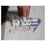 8 Packs Zebra Pen Jimnie Roller Ball Gel Pen, Blue Ink, 0.7mm, Medium Point, 12-Count, Smooth Writing, Quick-Drying, Ergonomic Grip