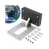Universal Transom Trolling Motor Mounting Bracket for Kayaks/Kayak Marine Board Backing Plate Mount Bracket for Clamp-on Electric Trolling Motors