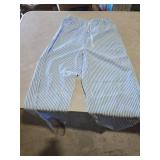 iWoo Linen Pants Men Casual 2025 Summer Beach Elastic Drawstring Waist Yoga Pants Travel Baggy Work Pant Pajama XS