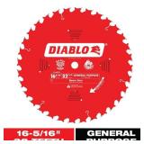 Diablo 16-5/16 in. Dia. x 1 in. General Purpose Carbide Saw Blade 32 teeth 1 pk