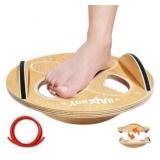 Yes4All Balance Trainer Board Ergonomic Wobble Rocker Board For Foot And Toes