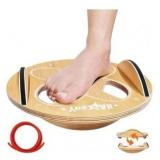 Yes4All Balance Trainer Board Ergonomic Wobble Rocker Board For Foot And Toes