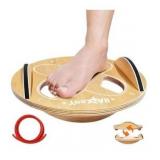 Yes4All Balance Trainer Board Ergonomic Wobble Rocker Board For Foot And Toes