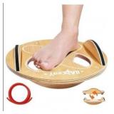 Yes4All Balance Trainer Board Ergonomic Wobble Rocker Board For Foot And Toes